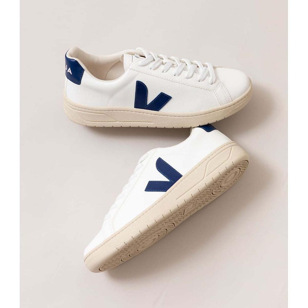 Women's Veja URCA CWL Shoes White/Navy | ZA 561BEX